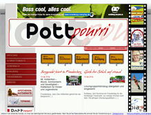 Tablet Screenshot of pottpourri.net